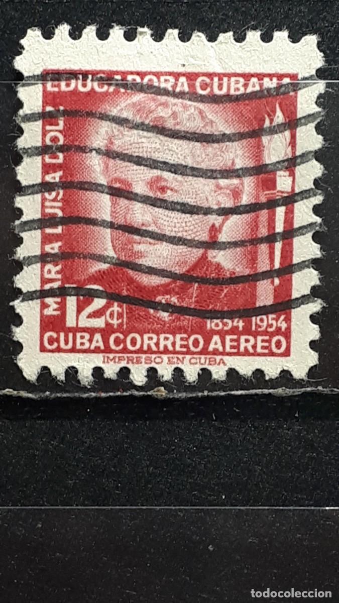 Sellos: CUBA. A&Ntilde;O 1954. &deg;. YVERT A&eacute;reo 106