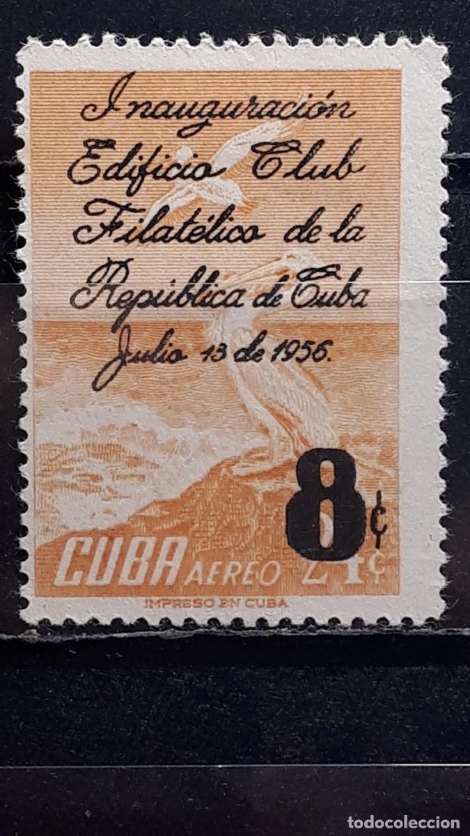 Sellos: CUBA. A&Ntilde;O 1956. *. YVERT A&eacute;reo 147