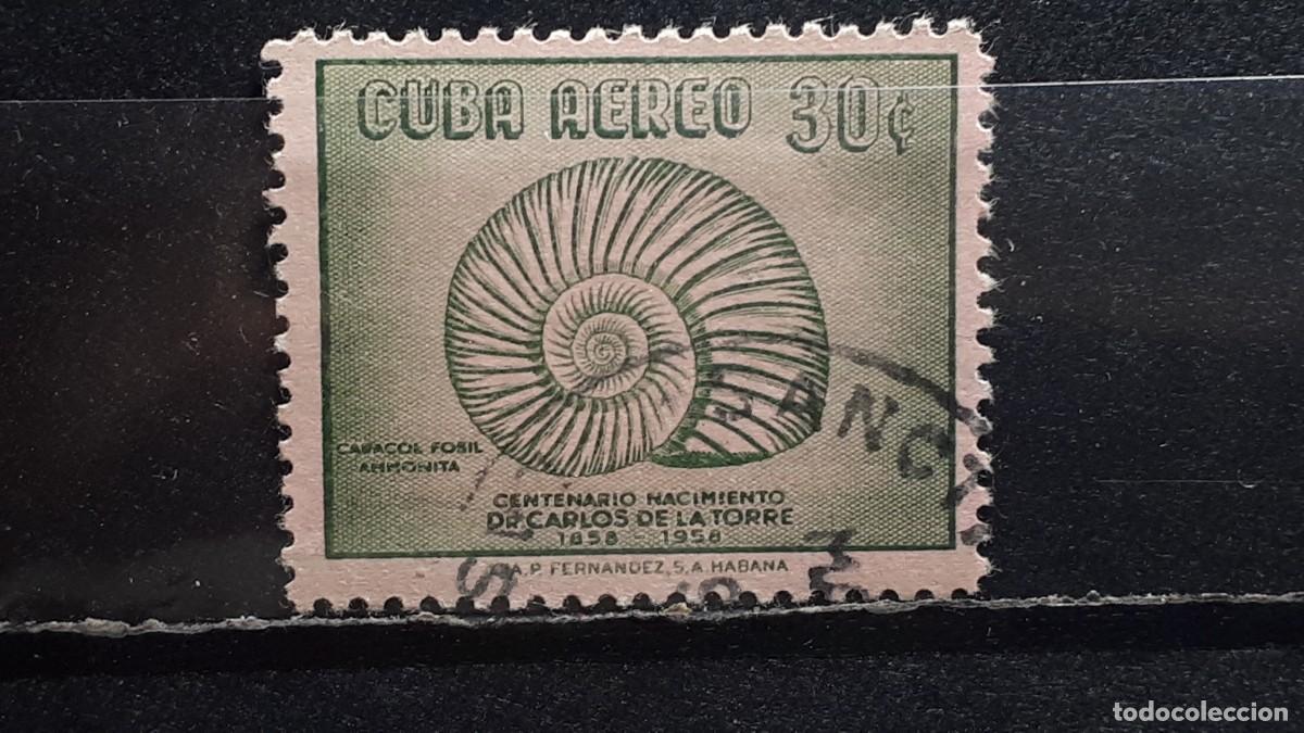 Sellos: CUBA. A&Ntilde;O 1958. &deg;. YVERT A&eacute;reo 184