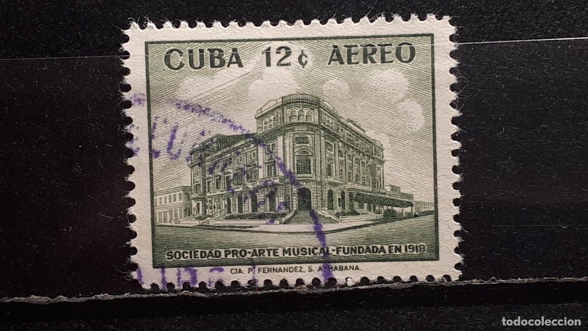 Sellos: CUBA. A&Ntilde;O 1959. &deg;. YVERT A&eacute;reo 199