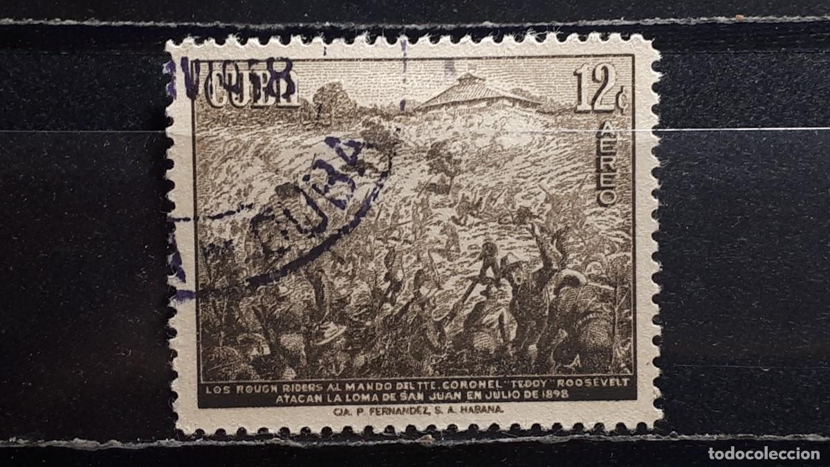 Sellos: CUBA. A&Ntilde;O 1958. &deg;. YVERT A&eacute;reo 192