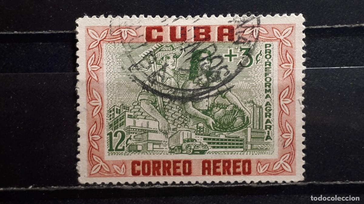 Sellos: CUBA. A&Ntilde;O 1959. &deg;. YVERT A&eacute;reo 195