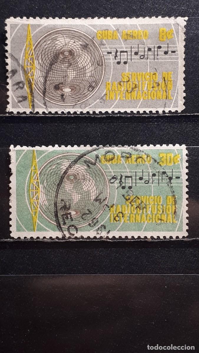 Sellos: CUBA. A&Ntilde;O 1962. &deg;. YVERT A&eacute;reo 239, 244,