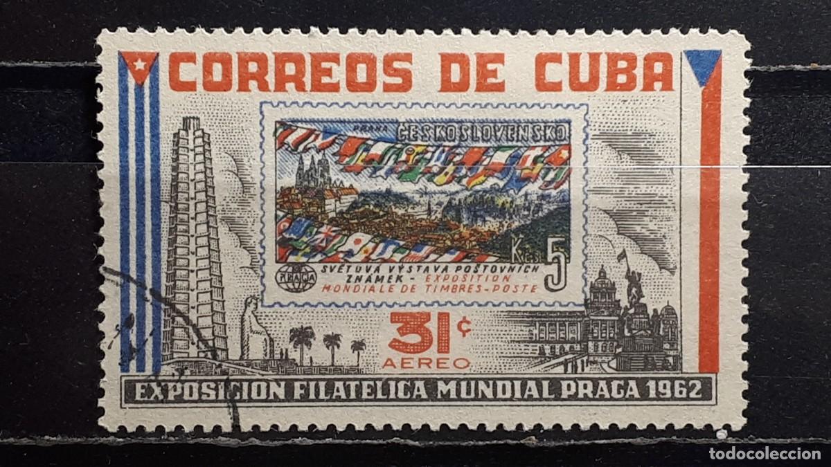 Sellos: CUBA. A&Ntilde;O 1962. &deg;. YVERT A&eacute;reo 243