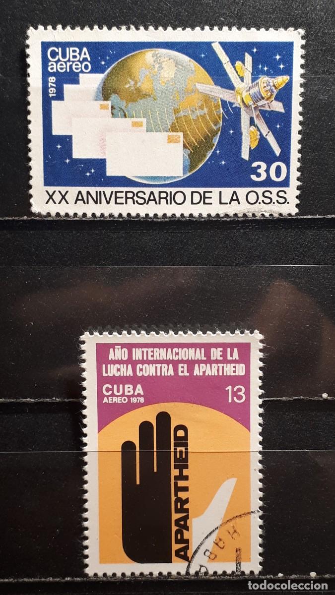 Sellos: CUBA. A&Ntilde;O 1978. &deg;. YVERT A&eacute;reo 302, 303