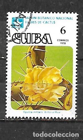 Sellos: 1978: Flores de cactus - Opuntia (CTO)
