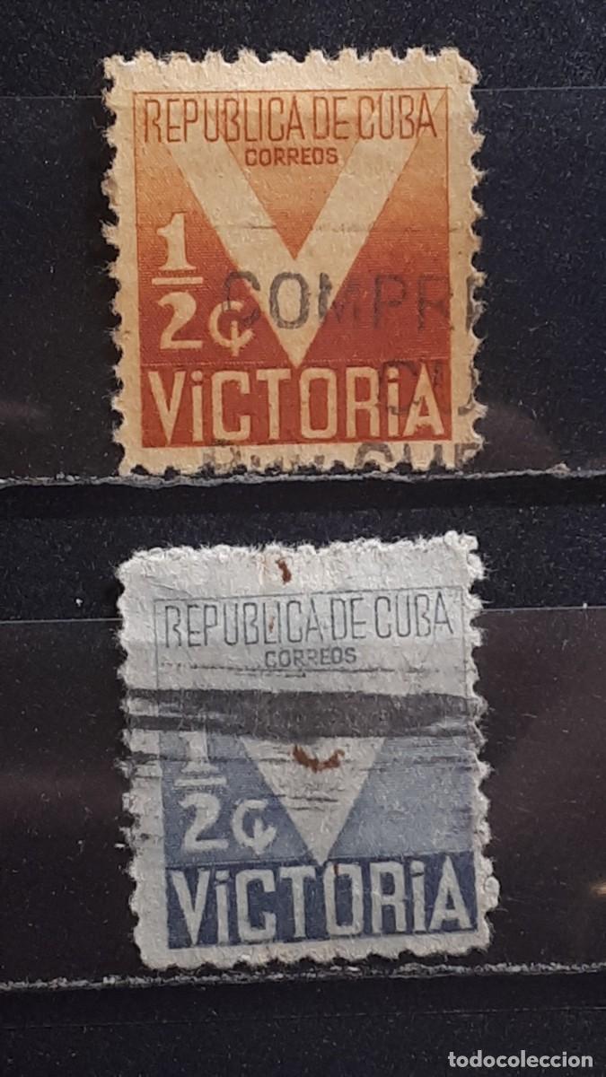 Sellos: CUBA. A&Ntilde;O 1942. &deg;. YVERT beneficencia 6/7.