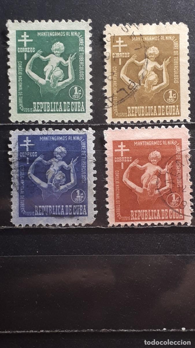 Sellos: CUBA. A&Ntilde;O 1951. &deg;. YVERT 11/4. beneficencia.