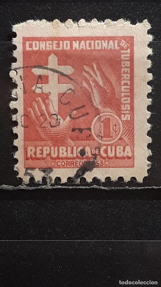Sellos: CUBA. A&Ntilde;O 1953. &deg;. YVERT 19. beneficencia.