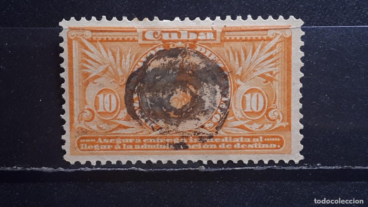 Sellos: CUBA. A&Ntilde;O 1899. &deg;. YVERT 2. Urgente