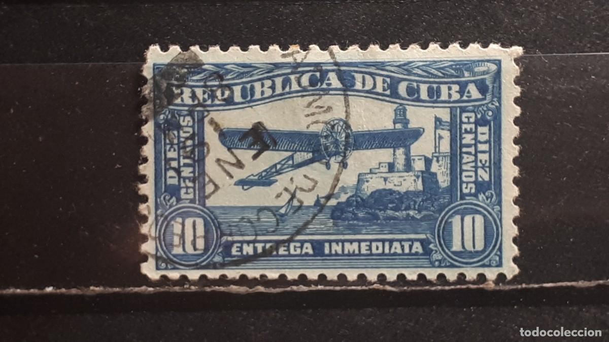 Sellos: CUBA. A&Ntilde;O 1927. &deg;. YVERT 5. Urgente