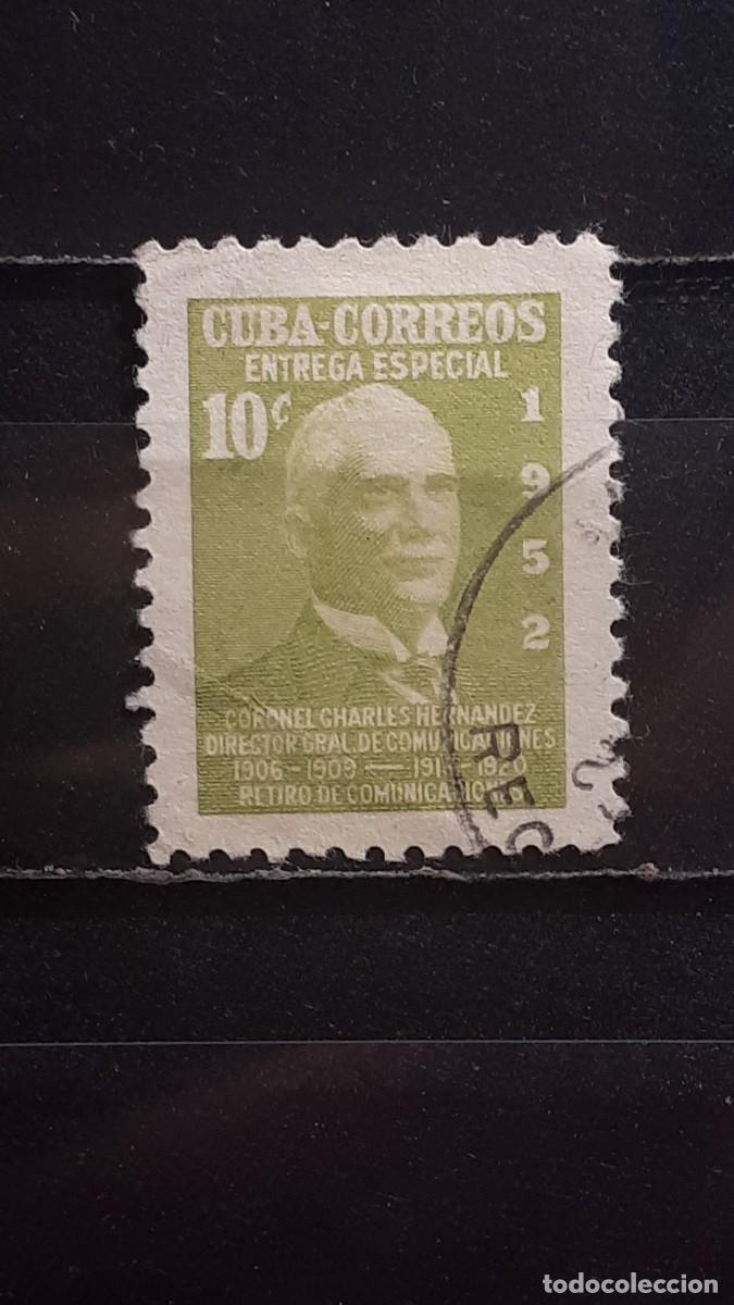 Sellos: CUBA. A&Ntilde;O 1952. &deg;. YVERT 15. Urgente