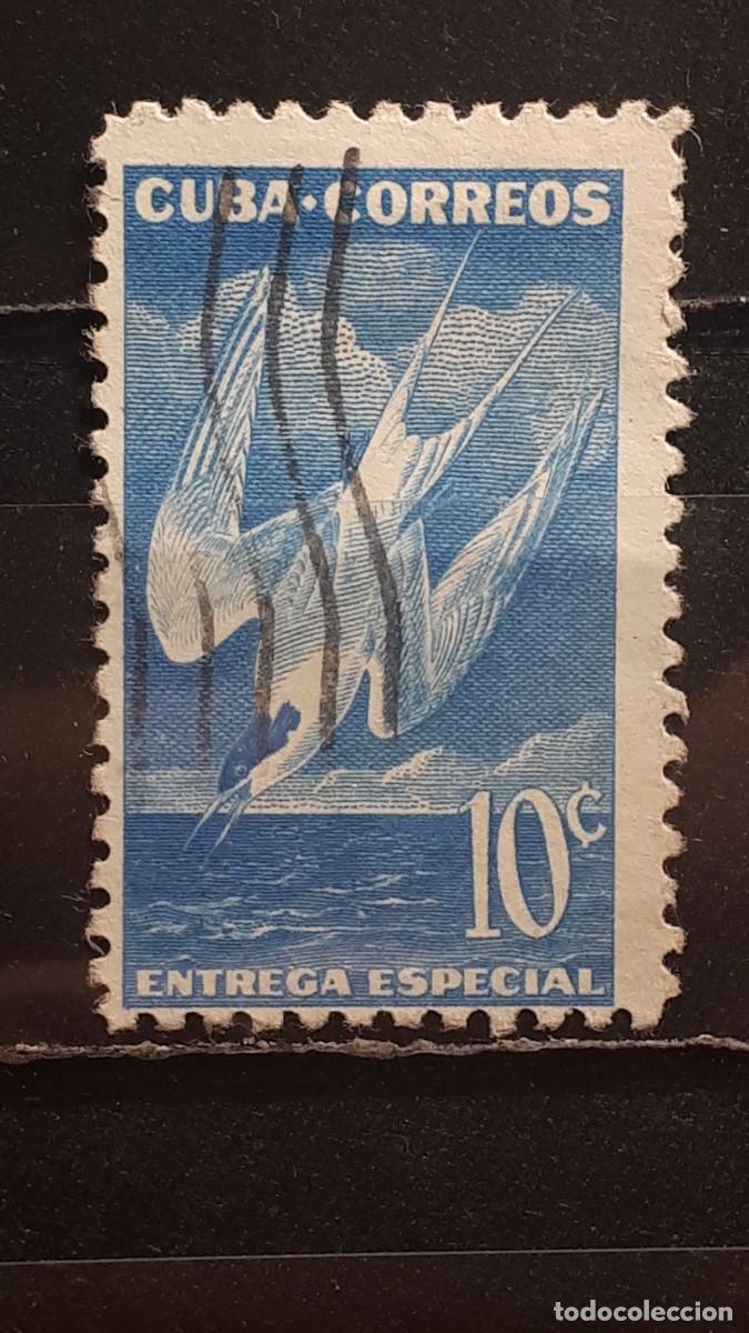Sellos: CUBA. A&Ntilde;O 1953. &deg;. YVERT 17. Urgente
