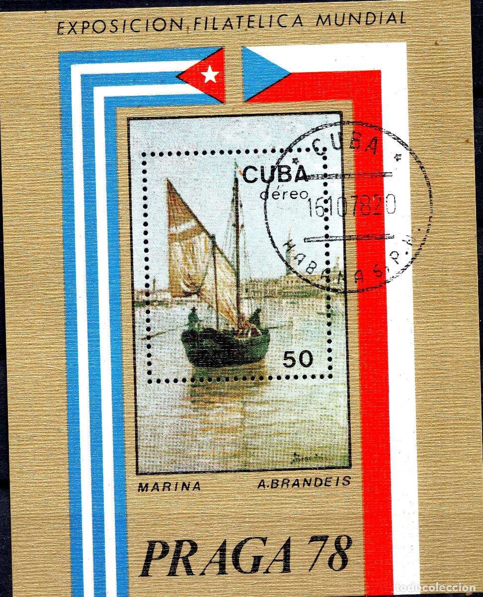 Sellos: CUBA 1978 STAMP MICHEL CU BL55