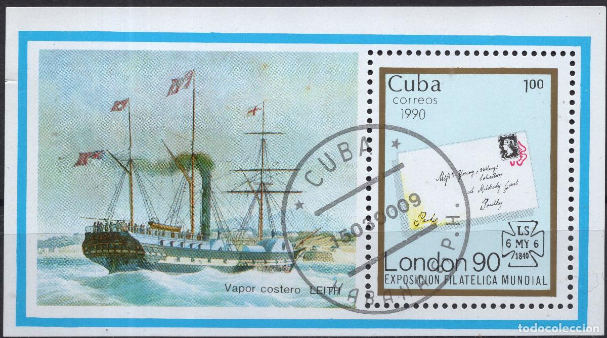 Sellos: CUBA 1990 STAMP MICHEL CU BL120