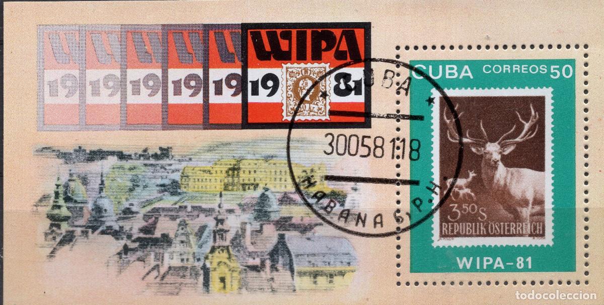 Sellos: CUBA 1981 STAMP MICHEL CU BL67