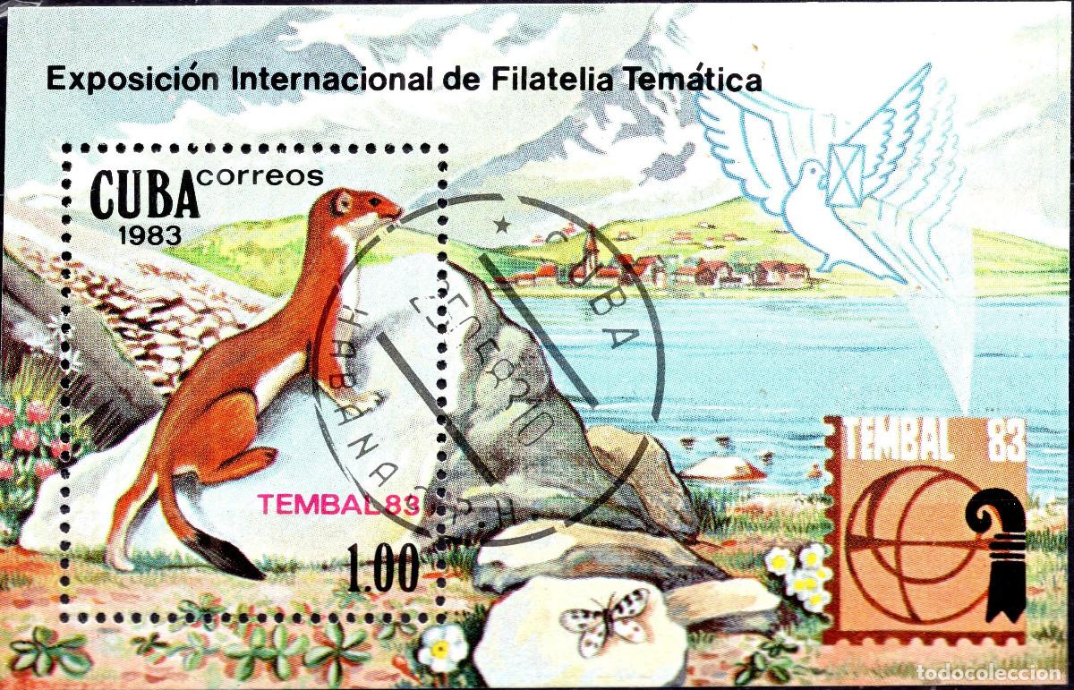 Sellos: CUBA 1983 STAMP MICHEL CU BL77