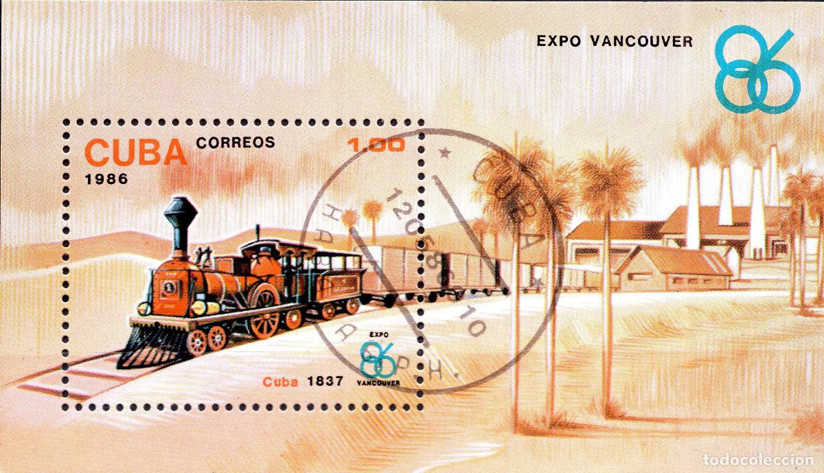 Sellos: CUBA 1986 STAMP MICHEL CU BL95