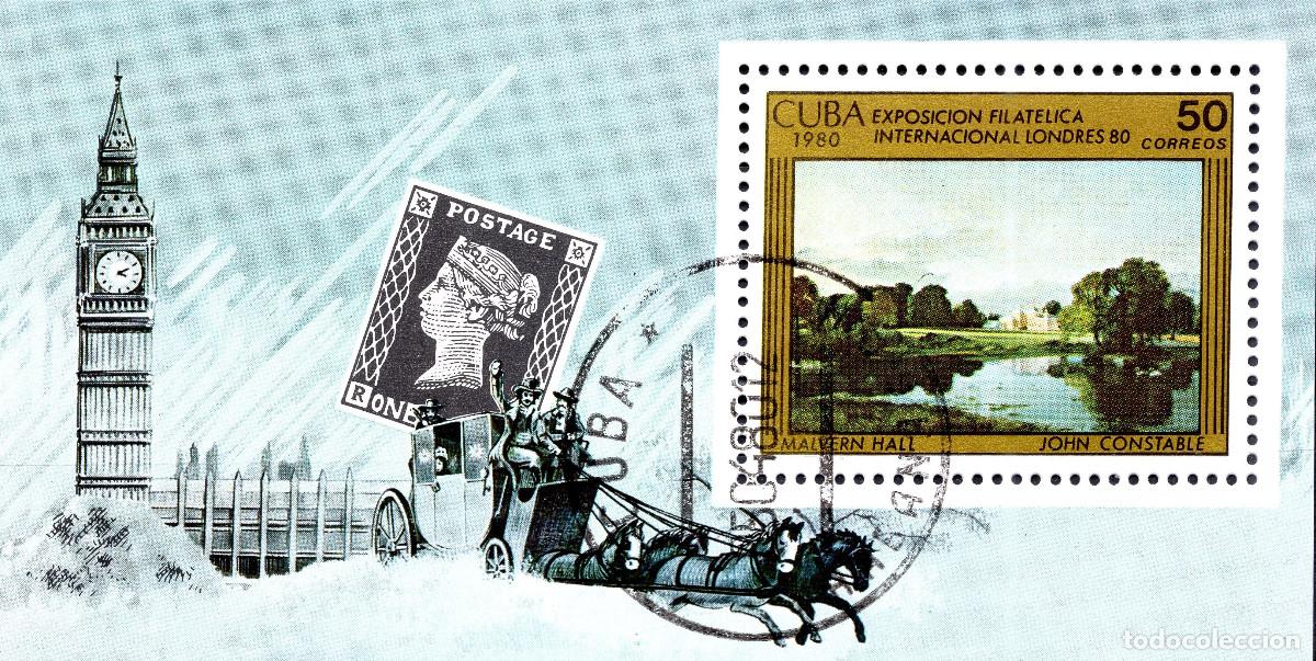 Sellos: CUBA 1980 STAMP MICHEL CU BL62