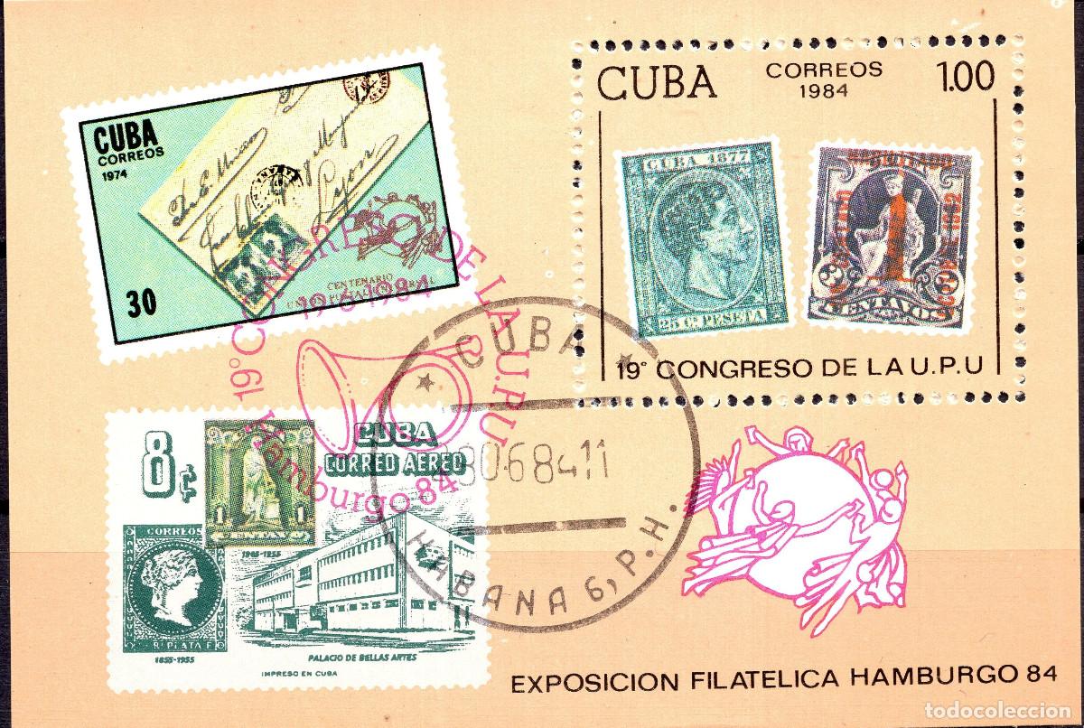Sellos: CUBA 1984 STAMP MICHEL CU BL83