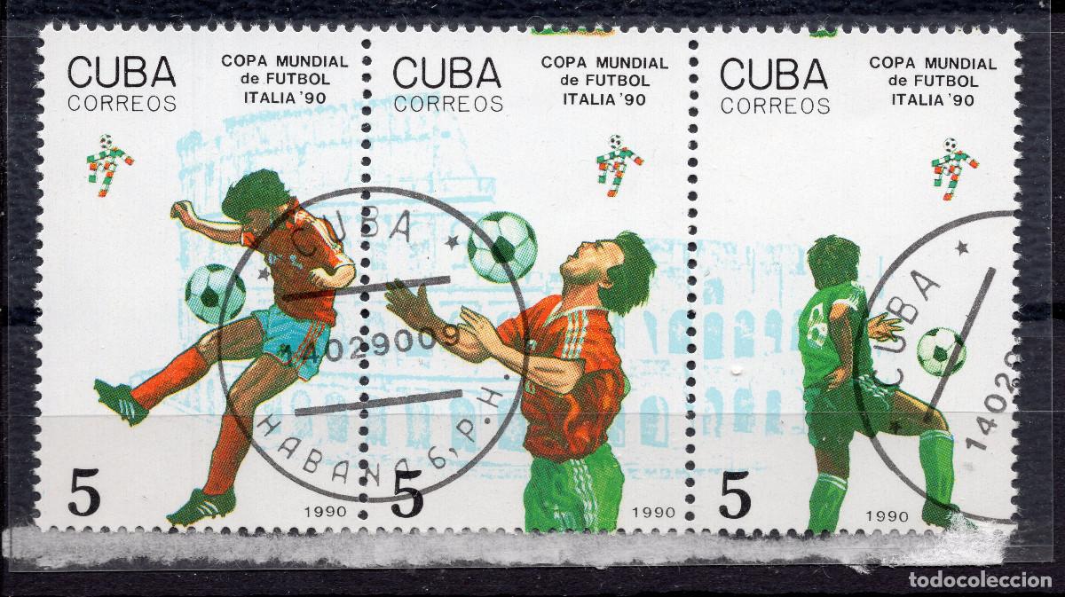 Sellos: CUBA 1990STAMP MICHEL CU 3356-3358