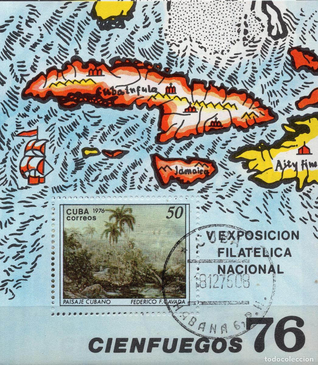 Sellos: CUBA 1976 STAMP MICHEL CU BL48