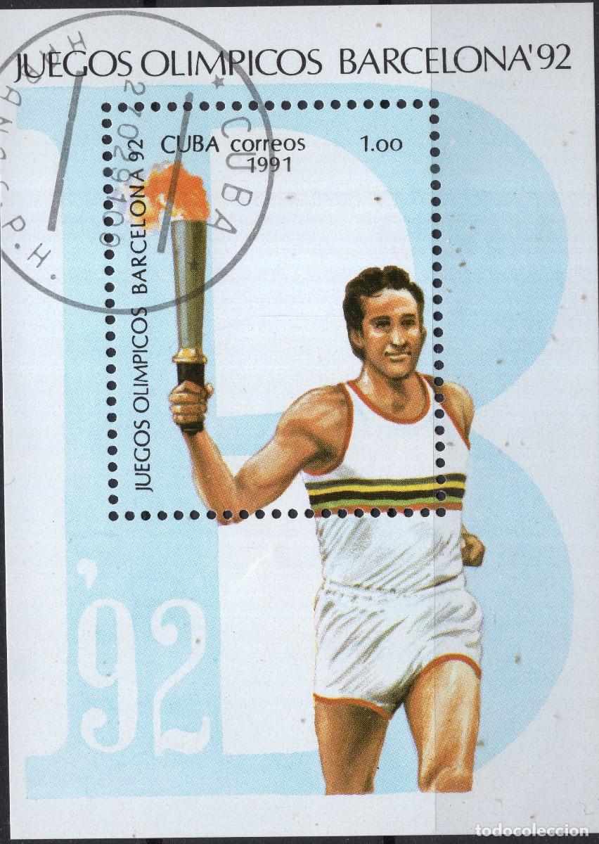 Sellos: CUBA 1991 STAMP MICHEL CU BL123