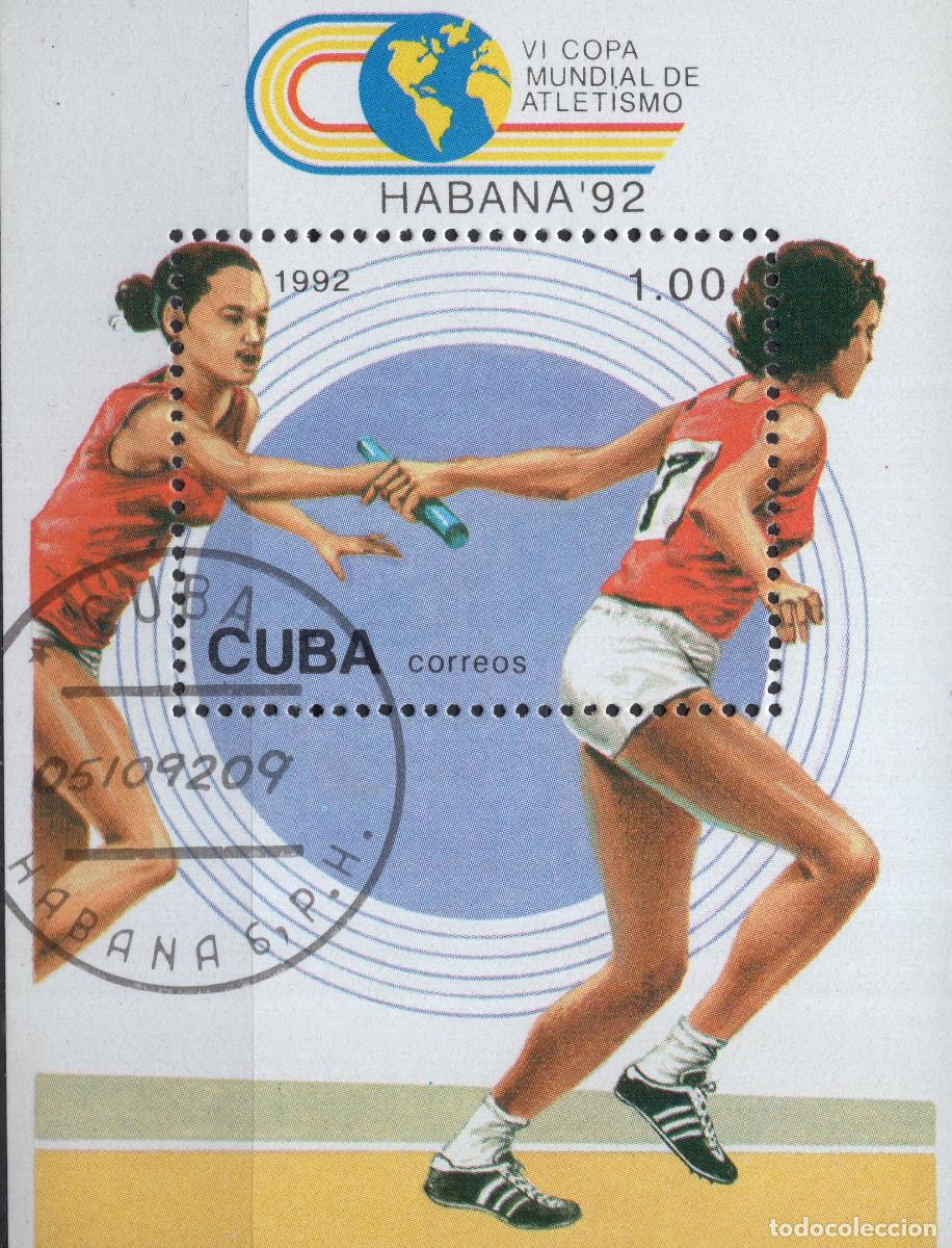 Sellos: CUBA 1992 STAMP MICHEL CU BL130