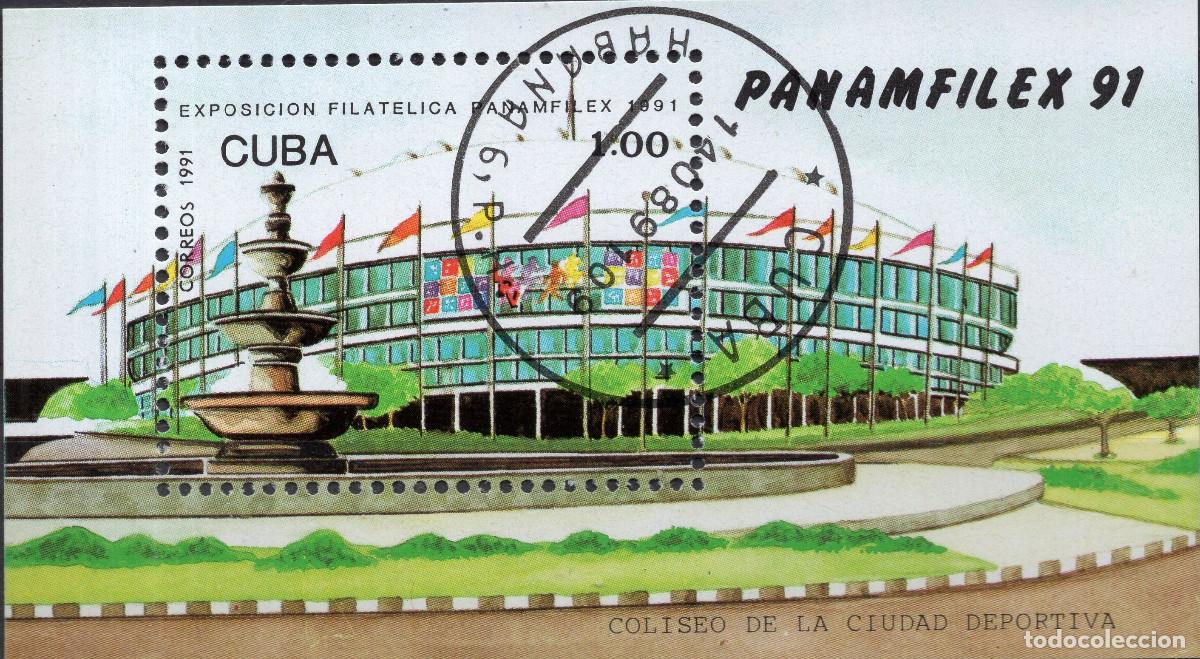 Sellos: CUBA 1991 STAMP MICHEL CU BL124