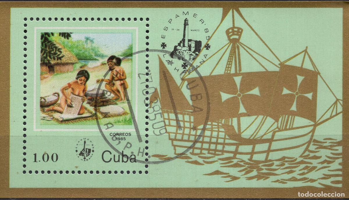 Sellos: CUBA 1985 STAMP MICHEL CU BL89