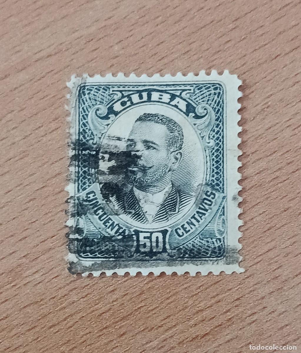 Sellos: Sello Cuba 1907 General Antonio Maceo.