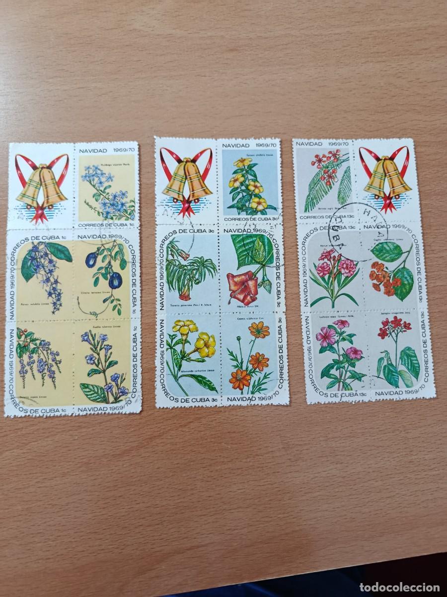 Sellos: Sellos Cuba1969, Navidad Flora.