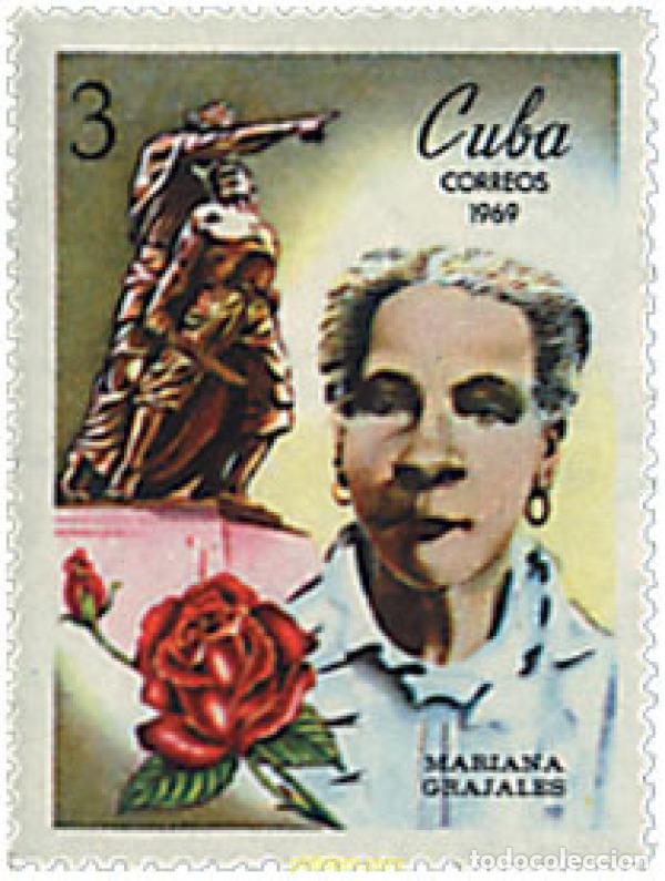 Sellos: 99371 MNH CUBA 1969 DIA DE LA MUJER CUBANA