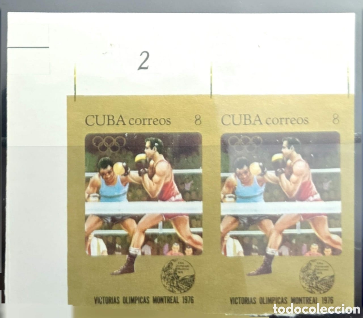 Sellos: CA)Cuba &middot; 1976 &middot; Olympic Victories &ndash; Montreal Boxing