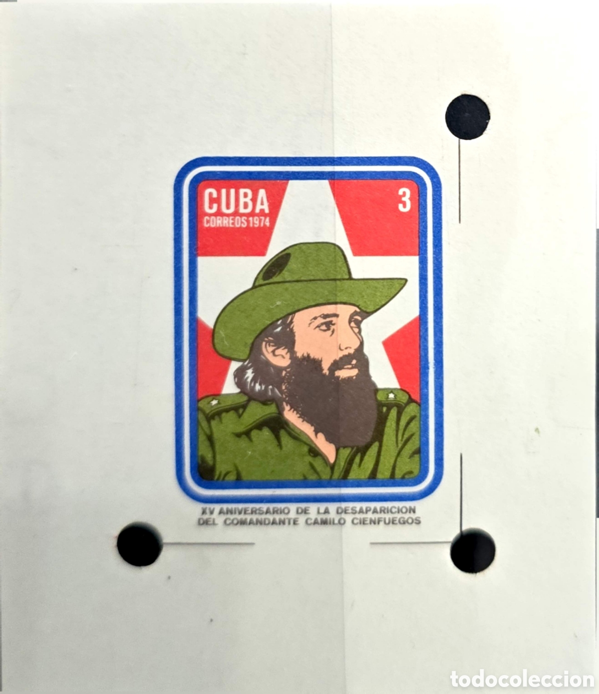 Sellos: CA)Cuba &middot; 1974 &middot; 15th Anniversary of the Disappearance of Commander Camilo Cienfuegos