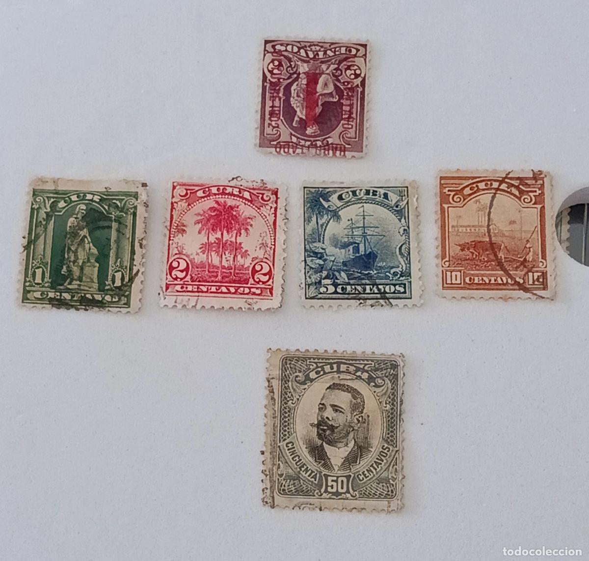 Sellos: Sellos Cuba 1902/1907. Usados