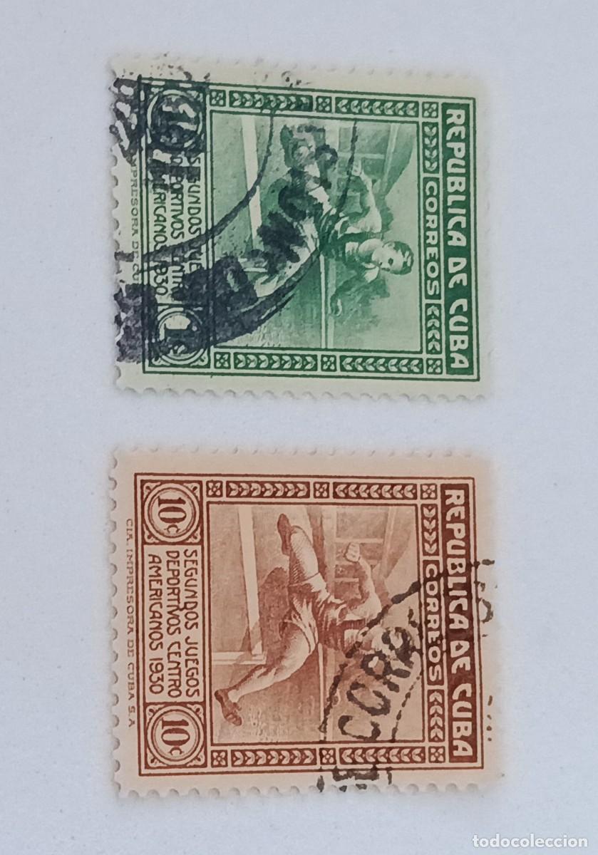 Sellos: Sellos Cuba 1930, Usados y en buen estado.
