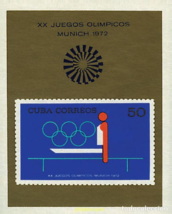 Briefmarken: 54253 MNH CUBA 1972 20 JUEGOS OLIMPICOS VERANO MUNICH 1972
