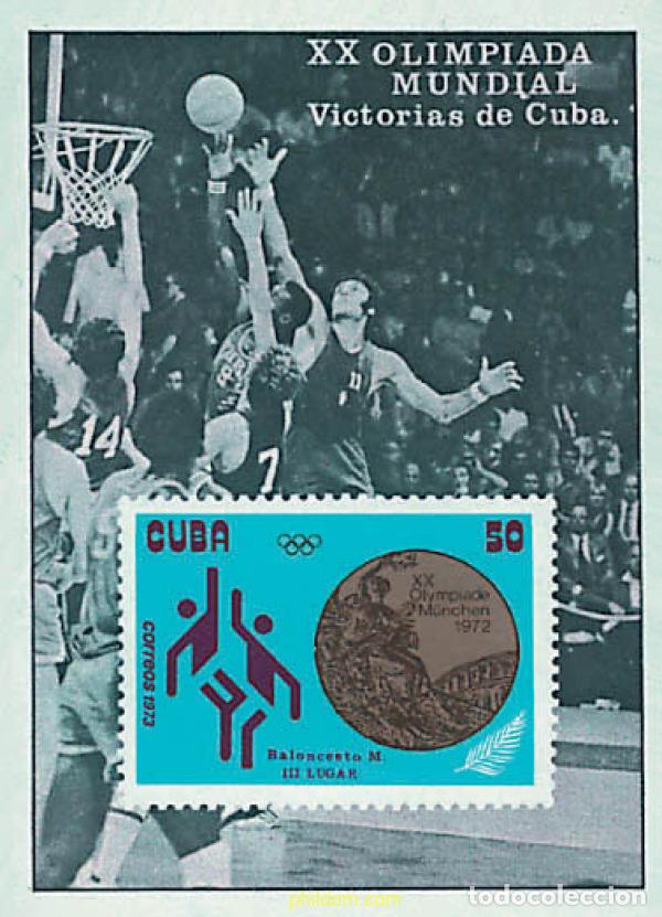 Briefmarken: 52412 MNH CUBA 1973 20 JUEGOS OLIMPICOS VERANO MUNICH 1972