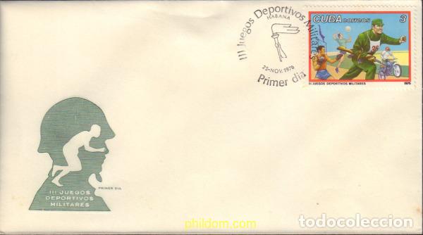Briefmarken: 379252 MNH CUBA 1976 3 JUEGOS DEPORTIVOS MILITARES