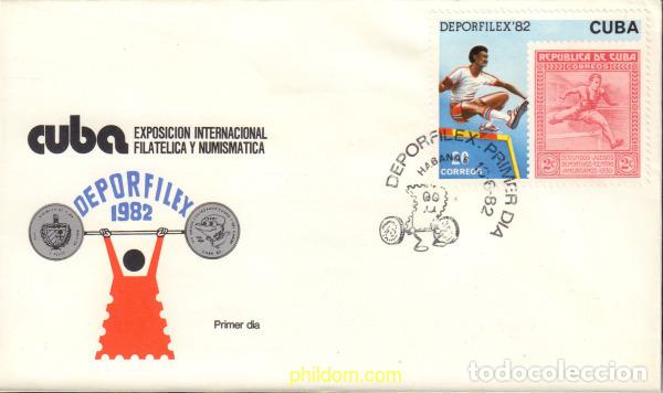 Sellos: 379267 MNH CUBA 1982 DEPORFILEX-82