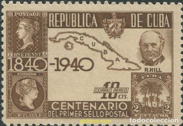 Sellos: 27201 MNH CUBA 1940 CENTENARIO DEL PRIMER SELLO