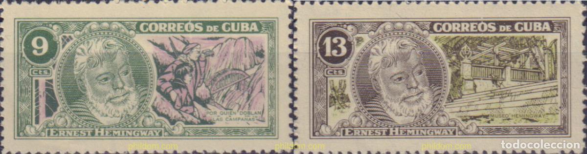 Sellos: 577143 MNH CUBA 1963 ERNEST HEMINGWAY