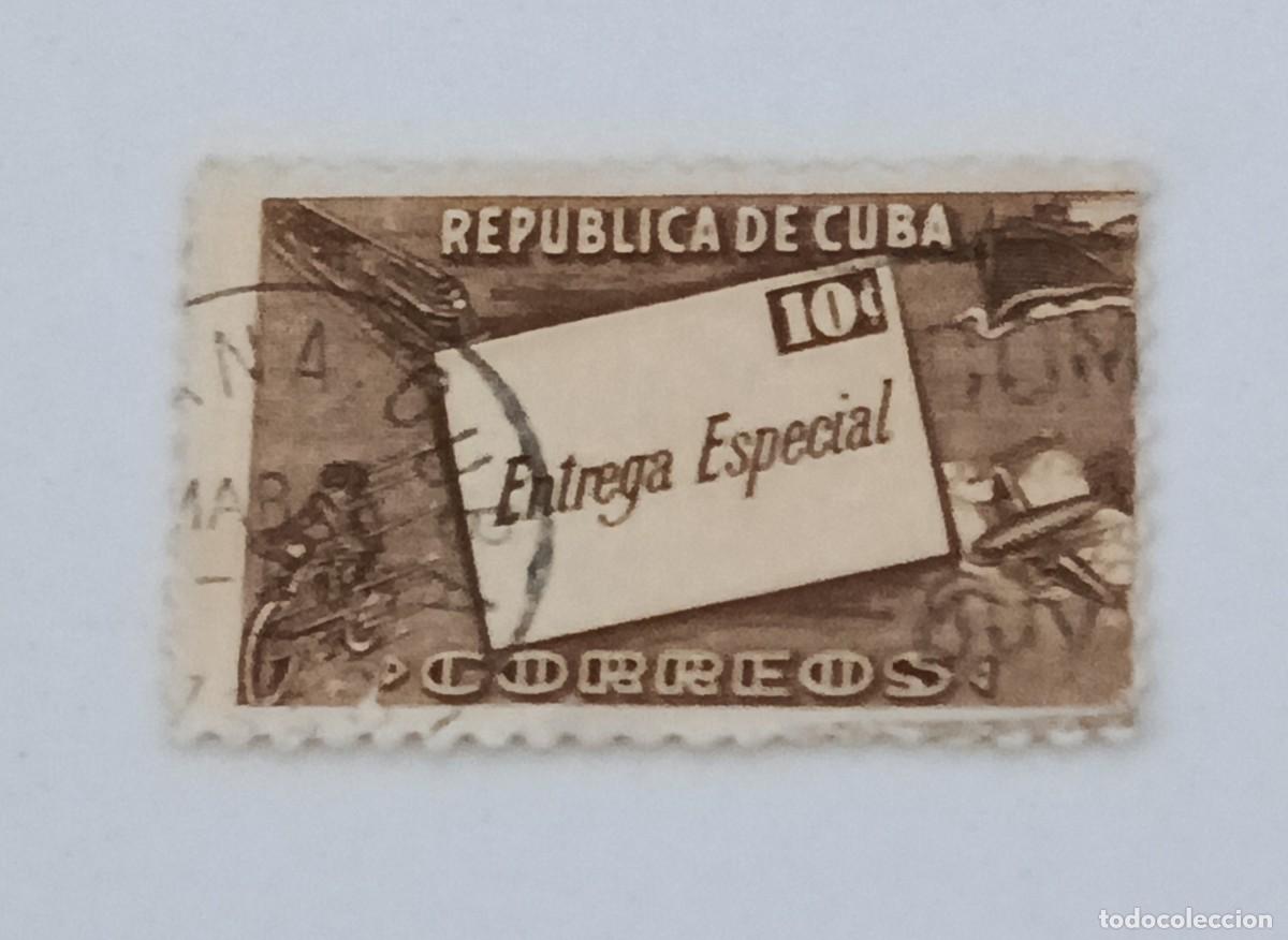 Sellos: Sellos Cuba 1945. Entrega especial.