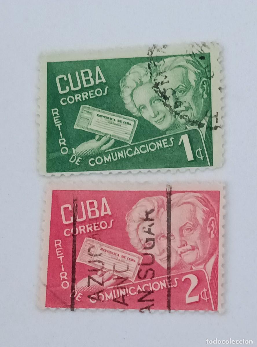 Sellos: Sellos Cuba 1945. Retiro de Comunicaciones.
