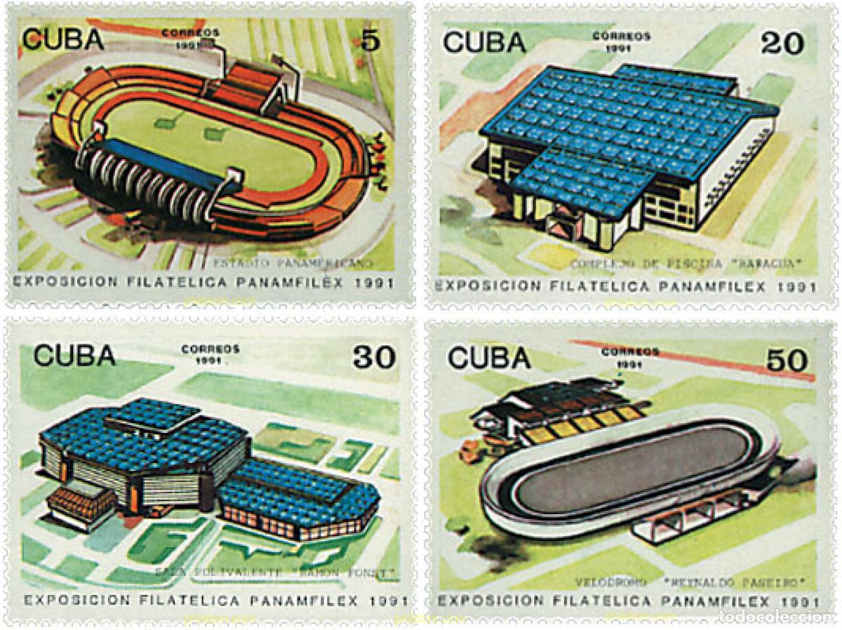 Sellos: 68142 MNH CUBA 1991 PANAMFILEX 91. EXPOSICION FILATELICA INTERNACIONAL EN LA HABANA