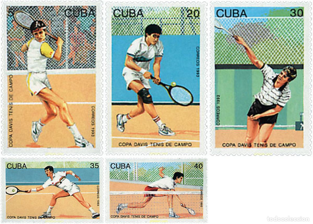 Sellos: 48009 MNH CUBA 1993 TENIS. COPA DAVIS