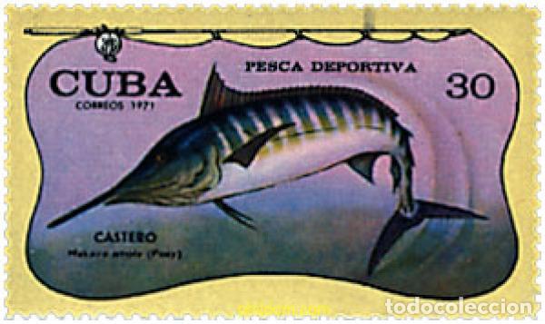 Sellos: 677173 MNH CUBA 1971 PESCA DEPORTIVA