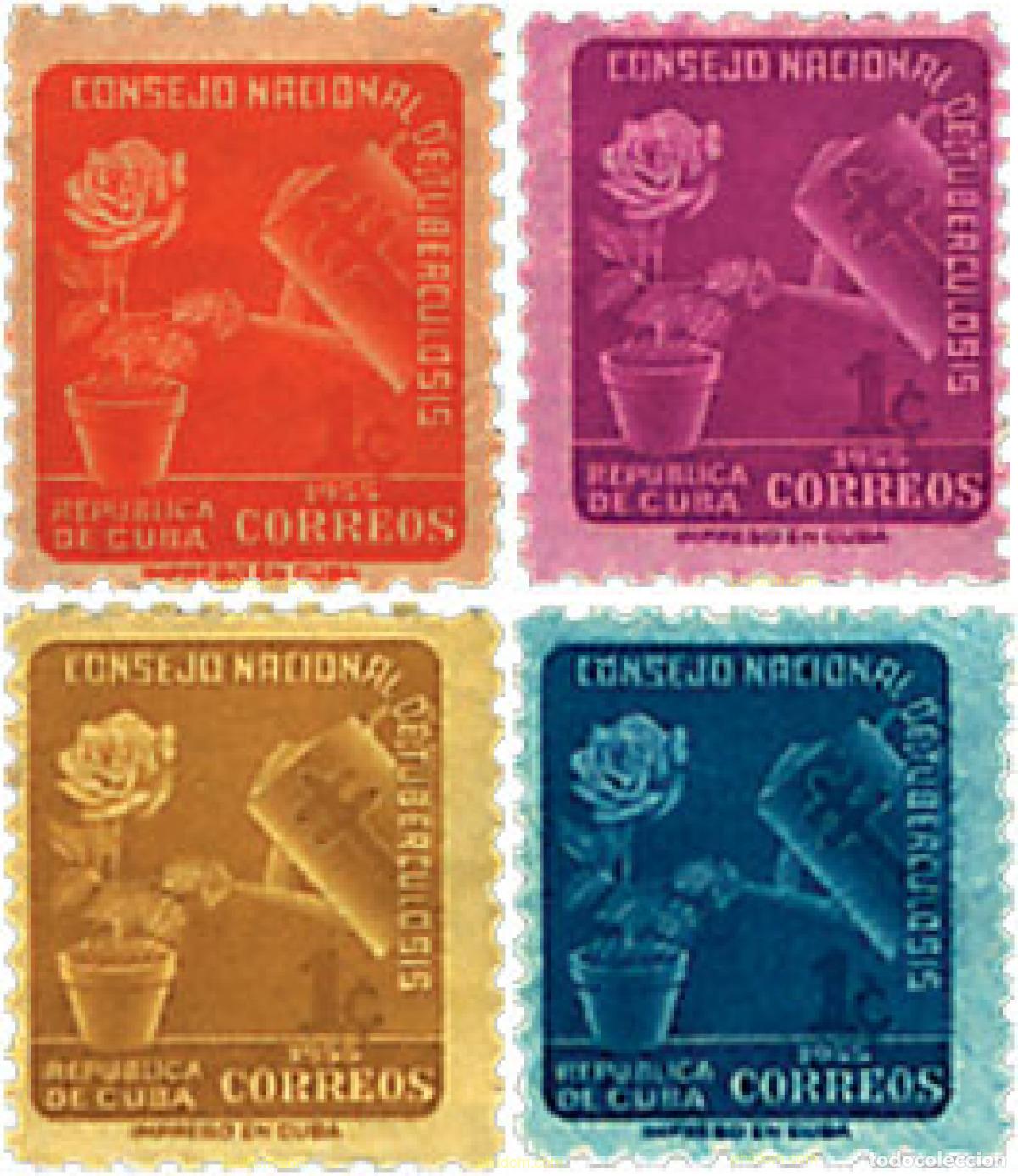 Sellos: 266877 HINGED CUBA 1955 PRO BENEFICENCIA