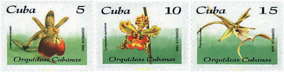 Sellos: 83536 MNH CUBA 1996 ORQUIDEAS CUBANAS